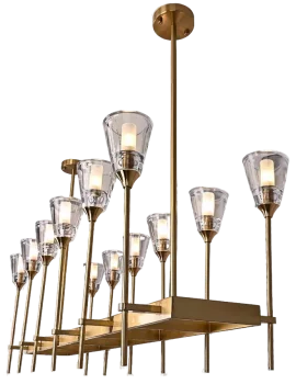 Люстра Torche De Verre 139X45X50 CM