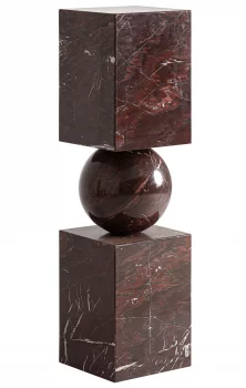 Мраморная скульптура Percy 28X28X106 CM