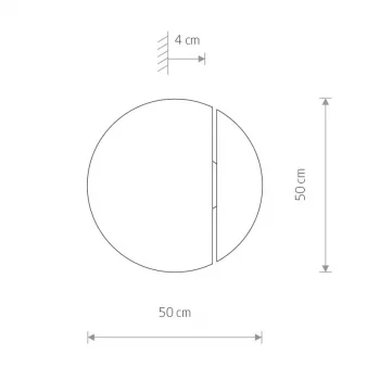 Настенный светодиодный светильник Sun Led