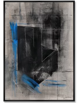 Постер на холсте Superposition of a Hypercube 75X105 CM