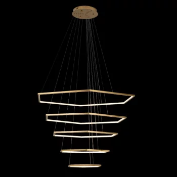 Подвесной светодиодный светильник Ring 120X120X250 CM