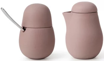 Сахарница с ложкой и молочник Nina 130 / 200 ml