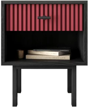 Тумбочка прикроватная Emerson 40X35X55 CM Red