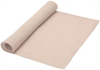 Дорожка на стол из стираного льна Essential 45X150 CM бежевого цвета