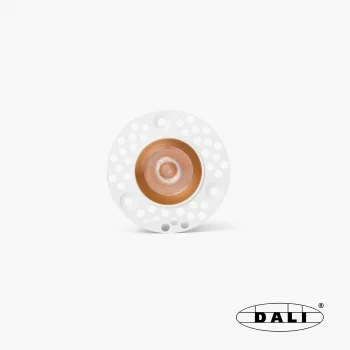 Встраиваемый светильник TRIM 8W черно-золотой 11° 2700K CRI90 DALI 4X4 CM