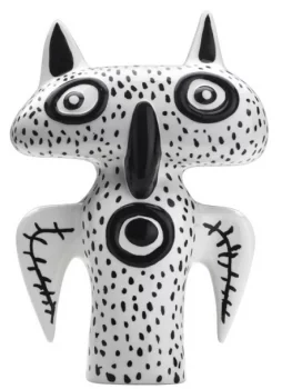 Ваза Kritters Spike Black and White 22X9X32 CM