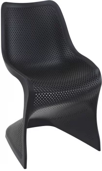 Стул пластиковый Bloom 50X58X85 CM чёрный