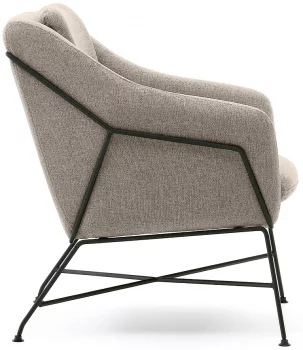Элегантное кресло Brida 65X73X82 CM бежевое