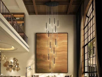 Подвесной светодиодный светильник Varas 90X90X500 CM