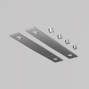Коннектор прямой для шинопровода Levity, 2шт