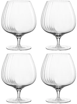 Набор из четырёх бокалов для коньяка Alice 575 ml