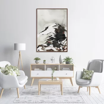 Постер на холсте Snow mountain peak 75X105 CM