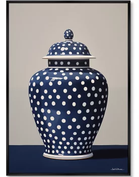 Постер на холсте Porcelain 75X105 CM
