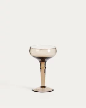 Бокал для вина Vinea из коричневого переработанного стекла 9.5X9.5X15 CM