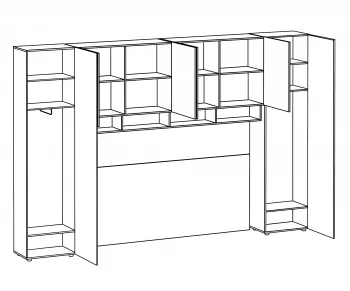 Композиция Modus 59 357,2X40X233 CM
