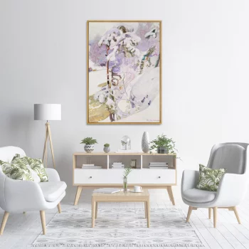 Постер на холсте Early spring 75X105 CM