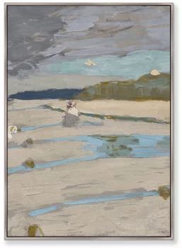 Постер The Beach at Saint-Jacut 75X105 CM