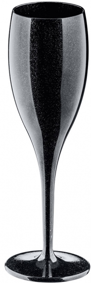 Набор бокалов для шампанского Superglas Cheers NO. 1 100 ml 4 шт черный 2