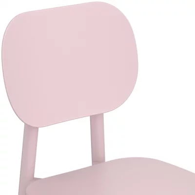 Стул Saga 44X53X88 CM розовый 5