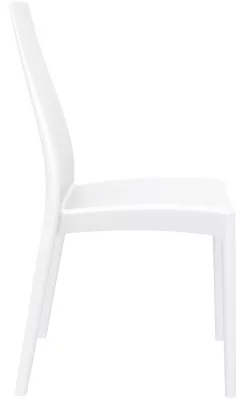 Стул пластиковый Miranda 45X56X94 CM белый 5