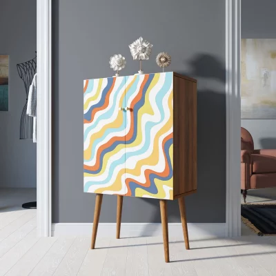 Комод на высоких ножках Berber 70X45X120 CM 3