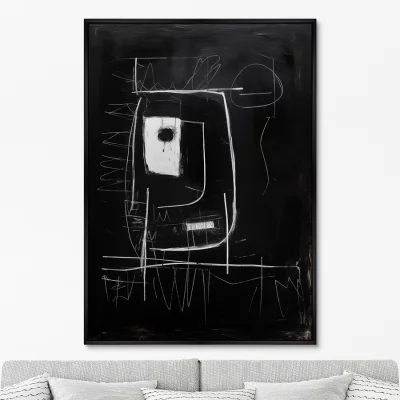 Постер на холсте Don't be afraid I won't bite 75X105 CM 6
