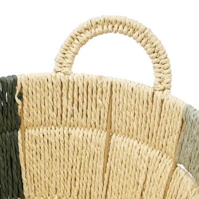 Корзина плетеная овальная bodhran sage из коллекции ethnic, размер m 6