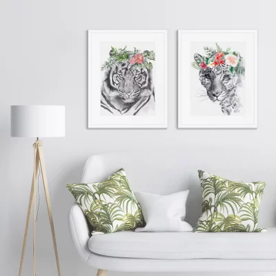 Диптих Big Cats 42X52 / 42X52 CM 4