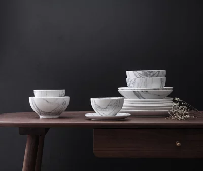 Набор из двух тарелок Marble Ø21 CM 12