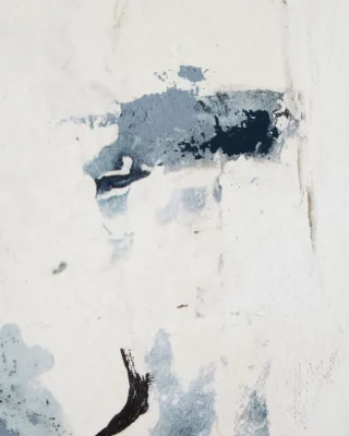 Абстрактная картина в серо-голубых тонах Erale 47X182 CM 5