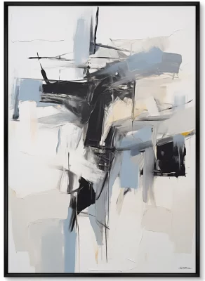Набор из двух постеров на холсте Linear space 75X105 / 75X105 CM 3