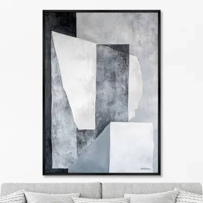 Репродукция картины на холсте Ice Chess 75X105 CM 6