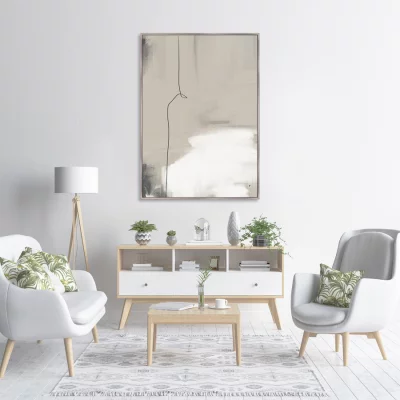 Репродукция на холсте Thin line 75X105 CM 3