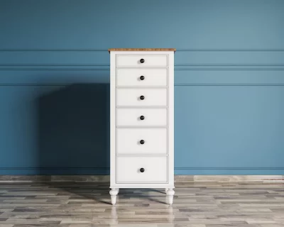 Узкий комод Одри 50X40X120 CM 5