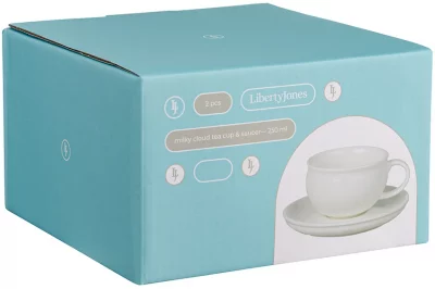 Набор из двух чайных пар Milky Cloud 250 ml 3
