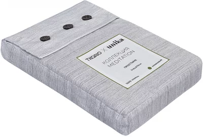 Простыня из сатина Meditation Olive 240X270 CM 5