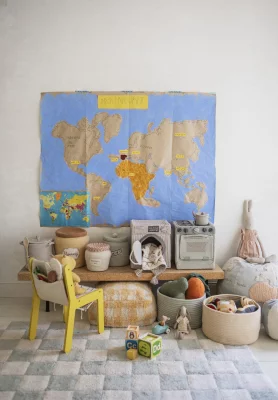 Хлопковый ковёр Tiles 120X160 CM 4