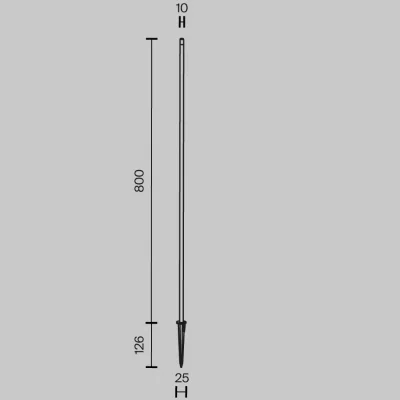 Ландшафтный светильник Spear 1X1X80 CM 8