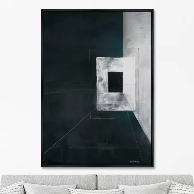Репродукция картины на холсте Getting Out of Your Comfort Zone 75X105 CM 6