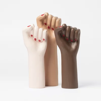Ваза для цветов girl power, black, 27,1 см 3