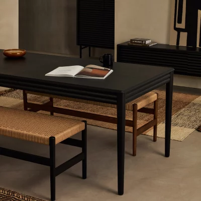 Раздвижной стол из дуба Lenon 160-240X90X77 CM 8