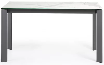 Раздвижной стол с керамической столешницей Axis 140-200X80X76 CM 5
