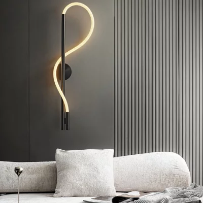 Настенный декоративный светильник Glorify Optic Cord 12X12X80 CM 8