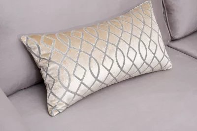 Диван Trevi 230М(К) трехместный раскладной с кантом серый Colt032+Melody 103X232X88 CM 4