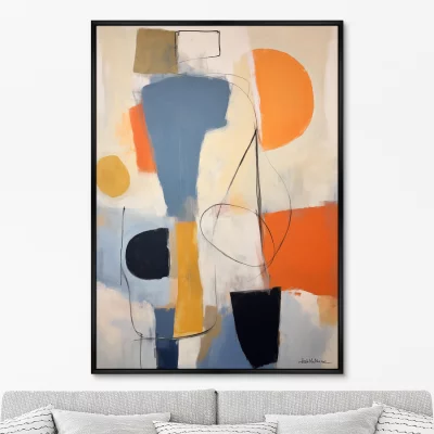 Постер на холсте Two of them 75X105 CM 6