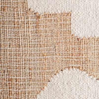 Изголовье кровати из джута Refford 160X12X120 CM 5