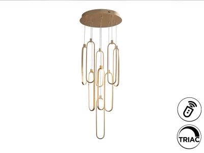 Люстра Colette 14L розовое золото DIM 60X60X49 CM 18