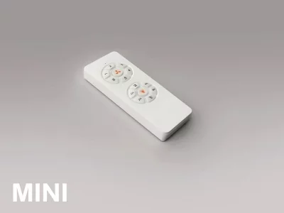 Потолочный вентилятор с освещением Siroco MINI белый 107X107X30 CM 8