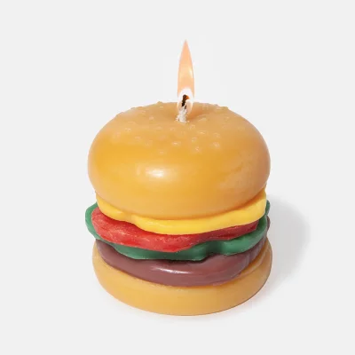 Свеча fast food, burger, 6 см 4