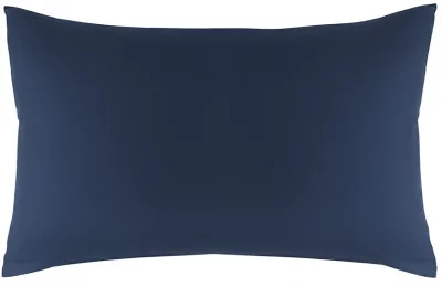 Комплект постельного белья из сатина Essential 150X200 CM тёмно-синего цвета 12